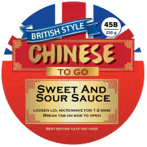 Sweet & Sour Sauce - British Style Chinese To Go