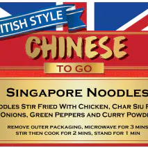 Singapore Noodles - British Style Chinese To Go