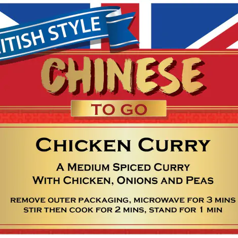 Chicken Curry - British Style Chinese To Go