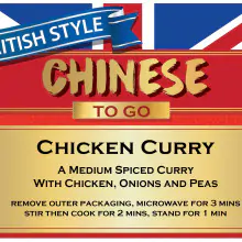 Chicken Curry - British Style Chinese To Go