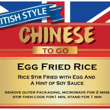 Egg Fried Rice - British Style Chinese To Go