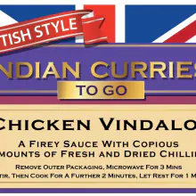 Chicken Vindaloo - British Indian Curries To Go