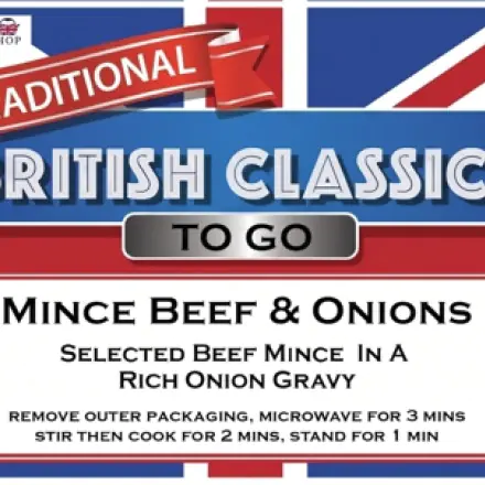 Mince Beef & Onion - British Classics To Go