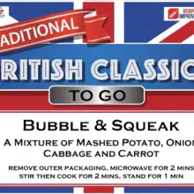 Bubble & Squeak - British Classics To Go
