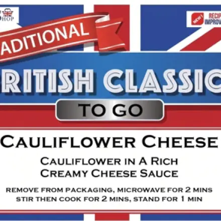 Cauliflower Cheese - British Classics To Go