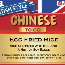 Egg Fried Rice - British Style Chinese To Go