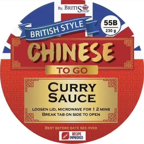Curry Sauce - British Style Chinese To Go