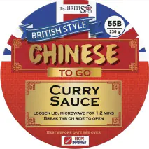 Curry Sauce - British Style Chinese To Go