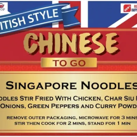 Singapore Noodles - British Style Chinese To Go