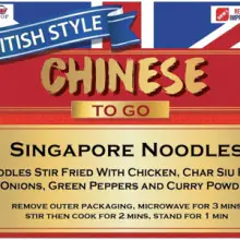Singapore Noodles - British Style Chinese To Go