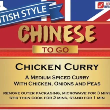 Chicken Curry - British Style Chinese To Go