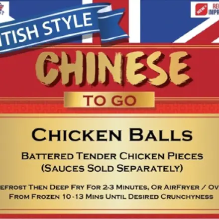 Chicken Balls (No sauce) - British Style Chinese To Go