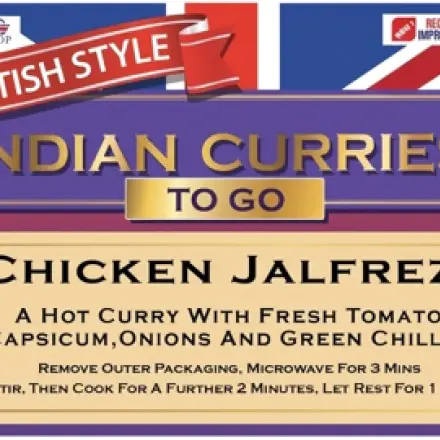 Chicken Jalfrezi - British Indian Curries To Go