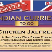 Chicken Jalfrezi - British Indian Curries To Go