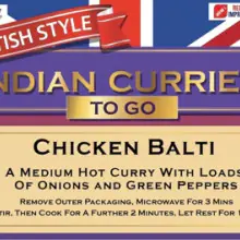 Chicken Balti - British Indian Curries To Go