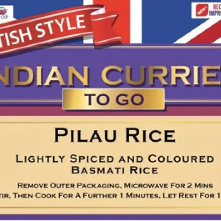 Pilau Rice - British Indian Curries To Go